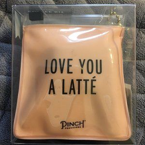 NIP Pinch Love You A Latte Coffee Purse Kit